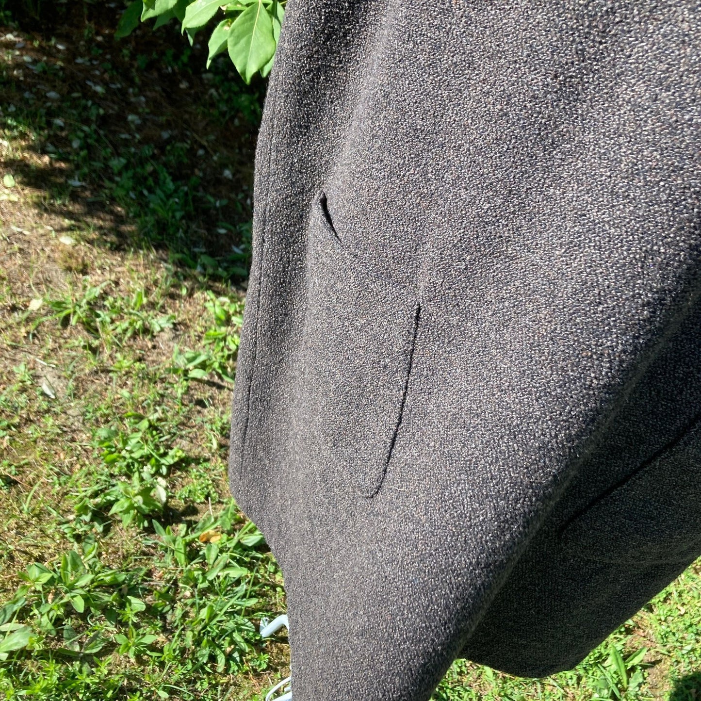 vintage jumper dress 90s | S-M | cottage brown western academic 1990s wool blend Gap