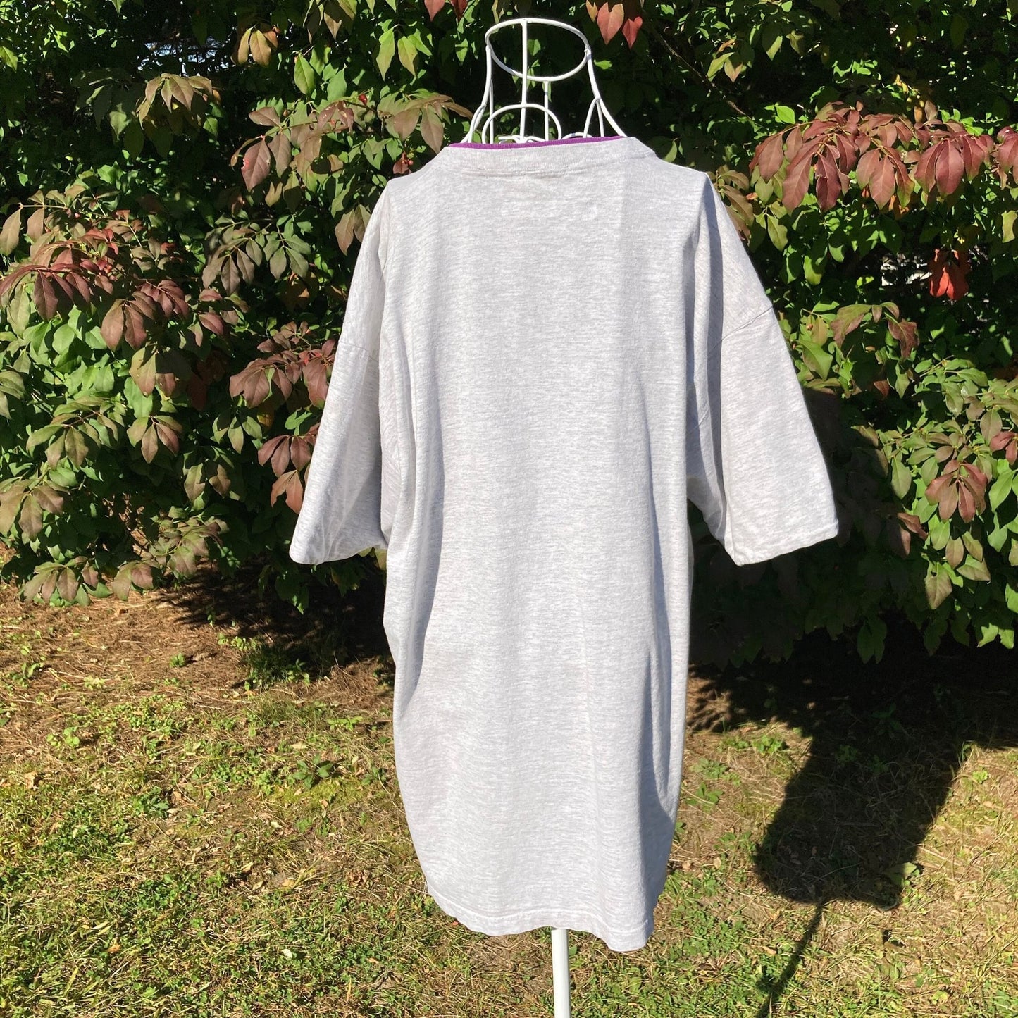 Vintage florida t shirt | M-L | 90s souvenir destination grandma double collar sea shells glitter puffy paint Sea Rags