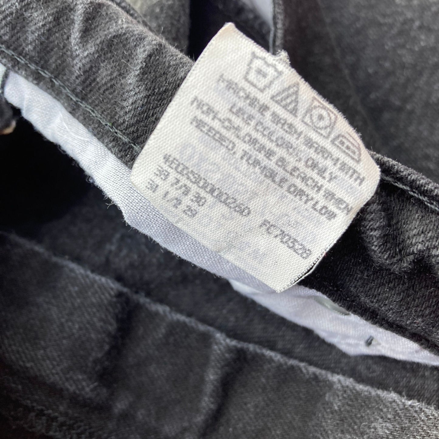 vintage high waisted black lee jeans 90s hi rise |30 - 31| soft