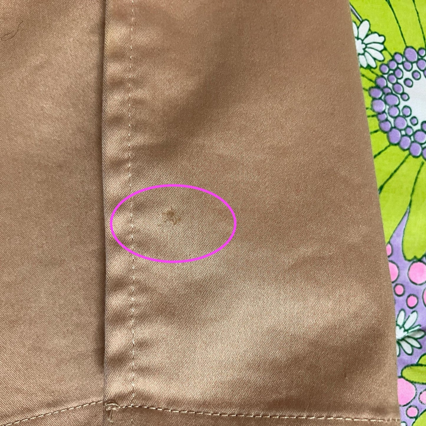 vintage 90s Y2K skirt tan camel minimal | M-L | Finity Studio