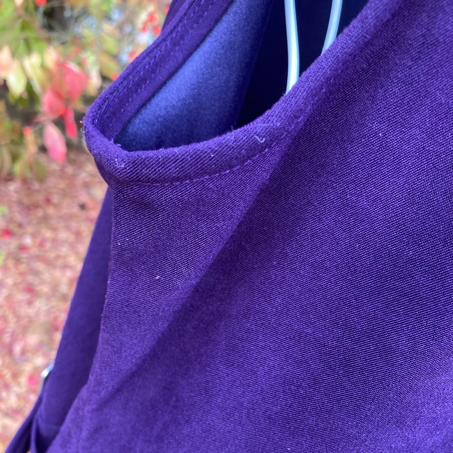 vintage maxi jumper dress 90s y2k | M-L | purple cottage 1990s sleeveless Talbots plum