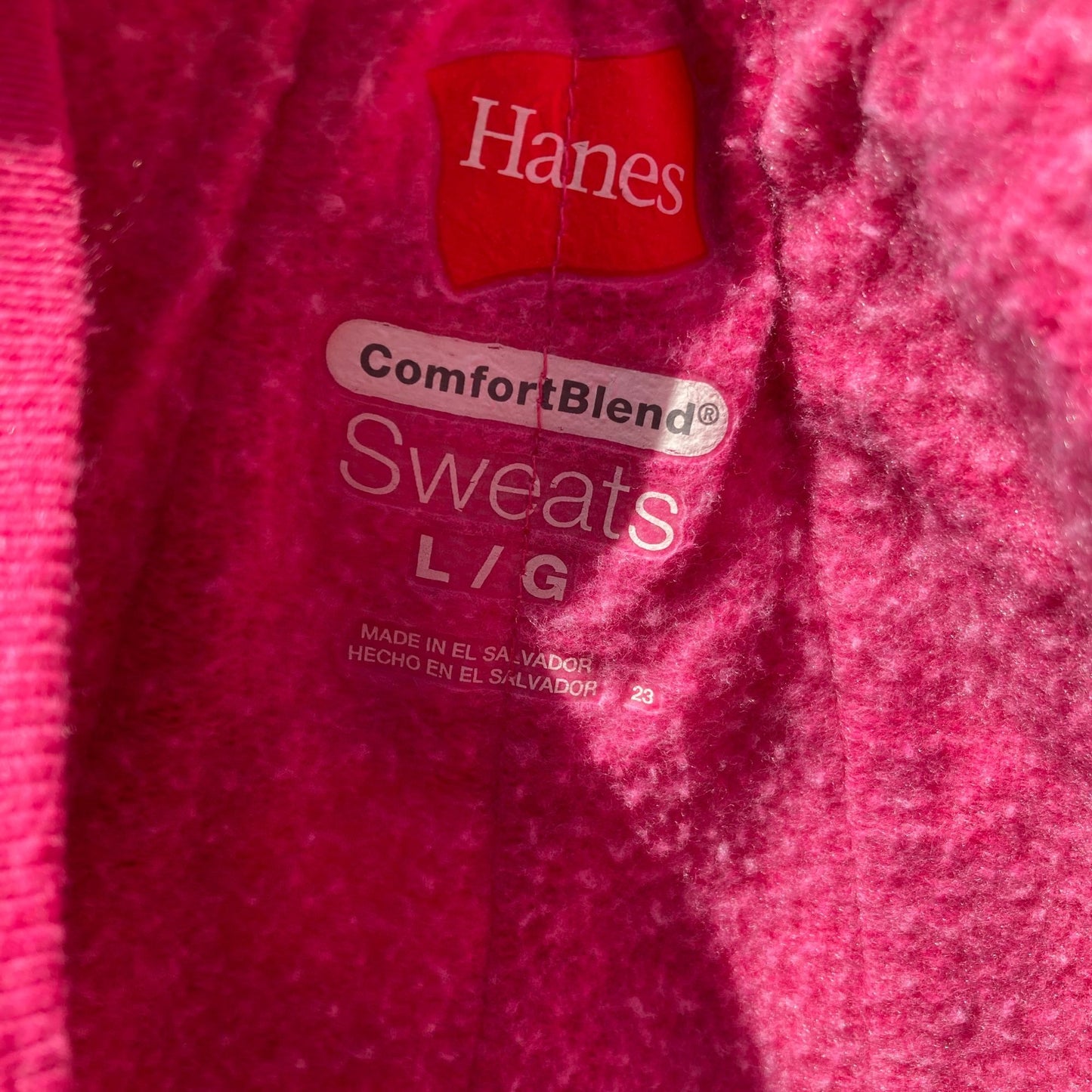 Vintage sweatshirt grandma pink |S-M| cardigan zip up quilt Hanes