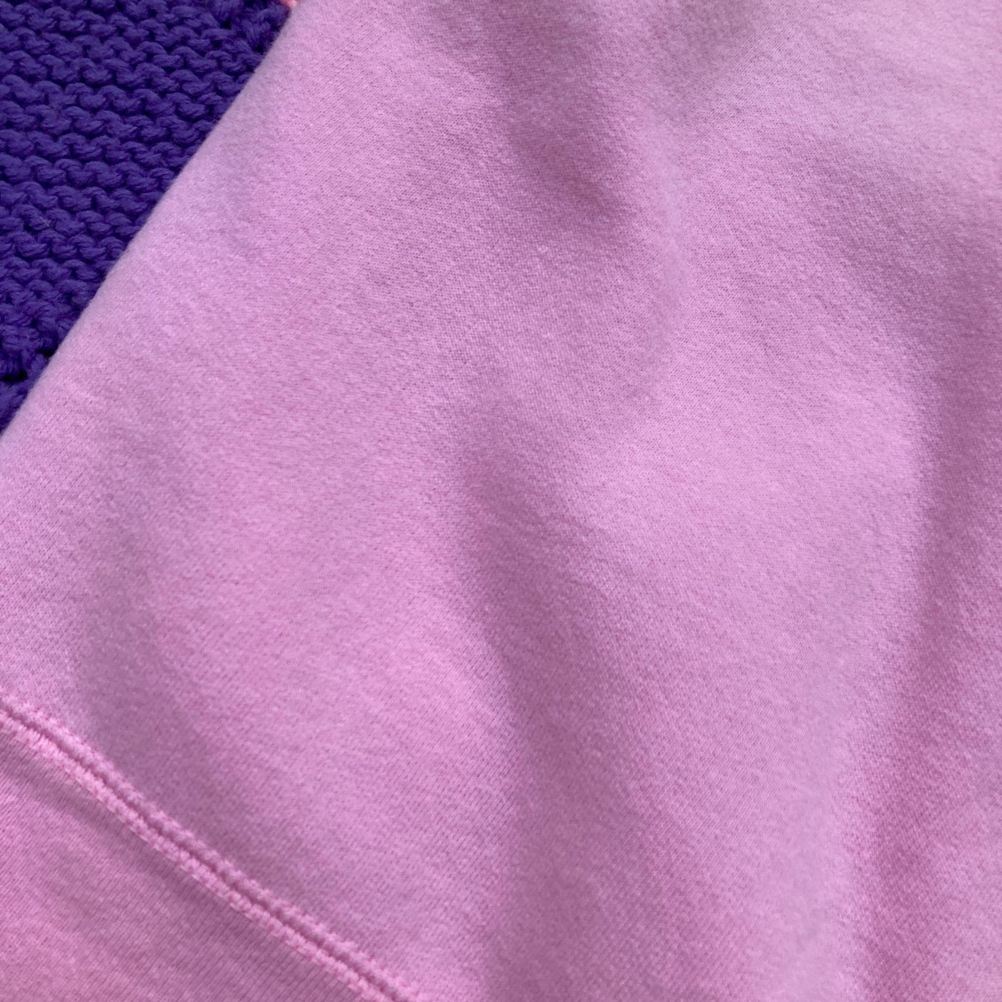 Vintage Y2K grandma sweatshirt hanes pink white floral |S-M| collared 2000s heart pastel