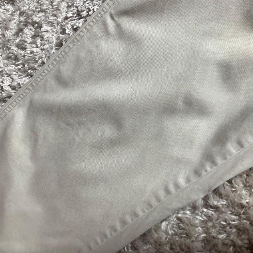 vintage 90s Y2K pants khaki stone ecru cotton blend soft 1990s minimal | M-L | short inseam Woolrich