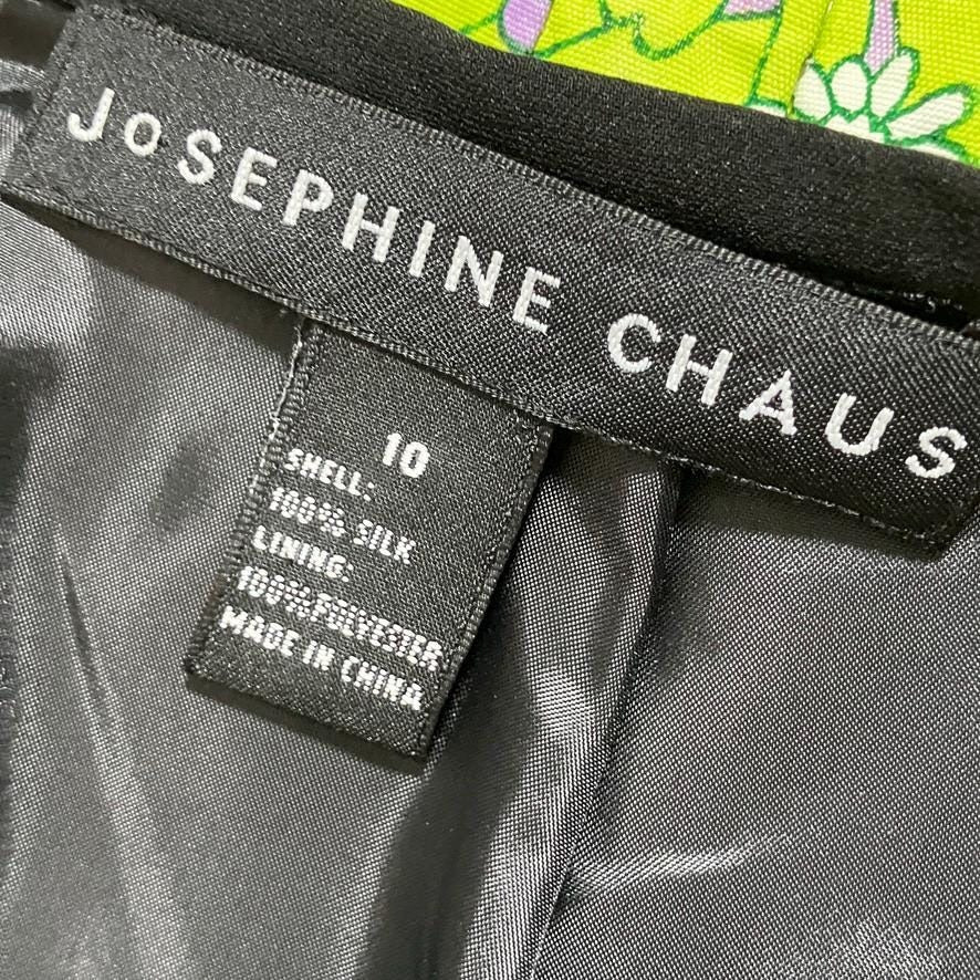 vintage 90s Y2K skirt black silk 1990s minimal | S-M | Josephine Chaus
