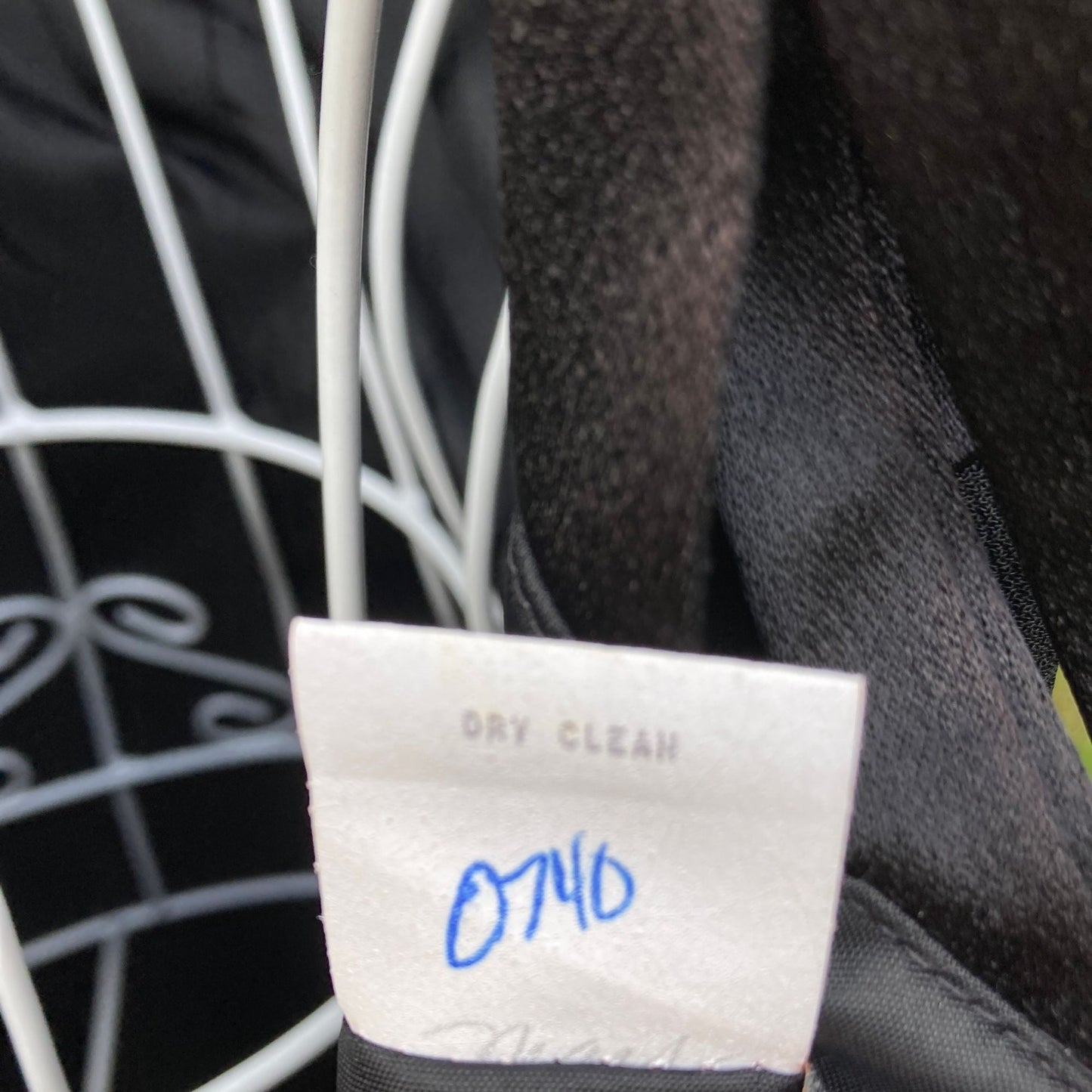 Vintage 90s 80s dress black shorts sleeve | XS - S |  Donna Ricco midi