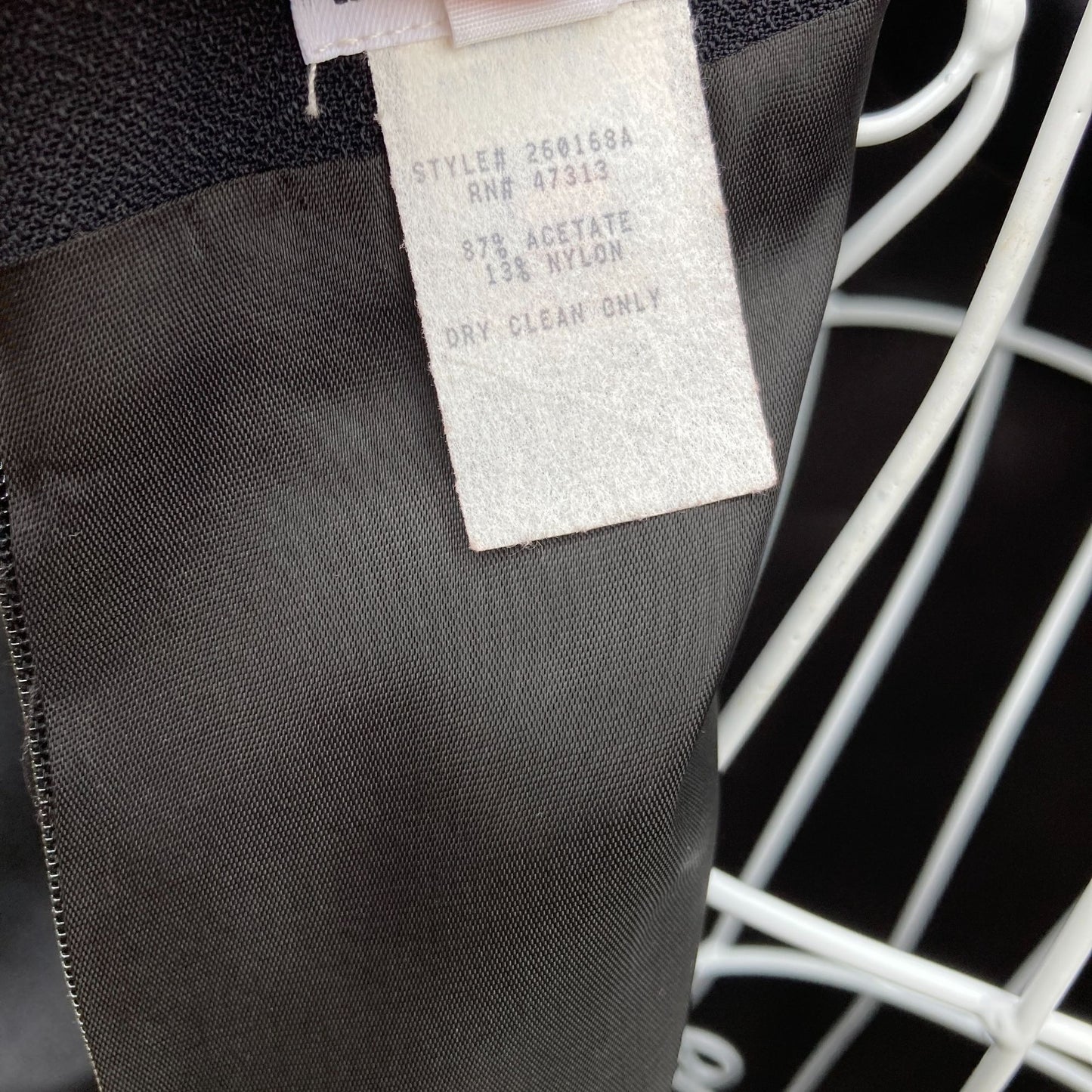 Vintage 90s 80s dress black shorts sleeve gold | M - L | union made GiGi by Gillian