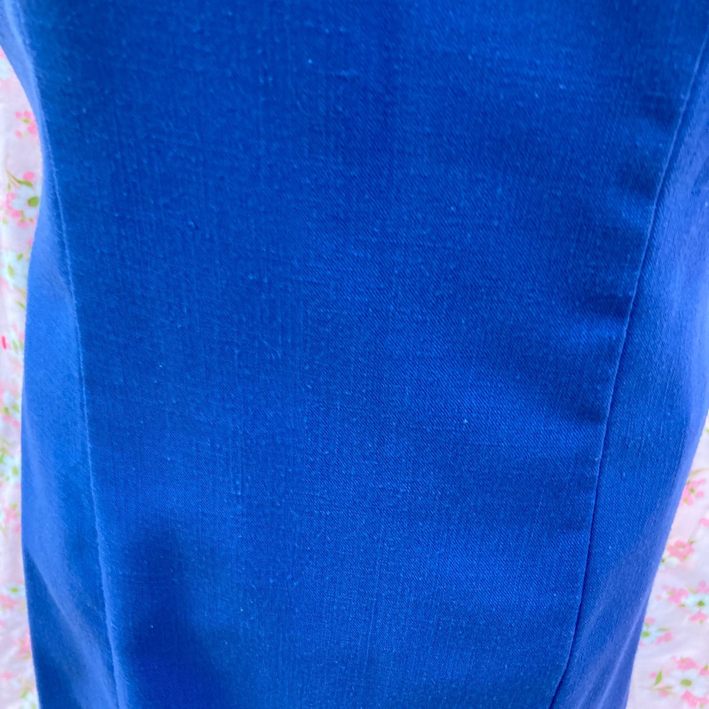 Vintage 60s 70s shift dress |S -M| blue 1960s 1970s