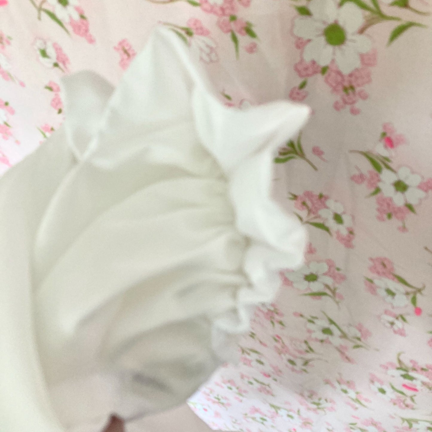 Vintage 70s shrug  | S-M | white  1970s crop cropped boho puff sleeve cropped