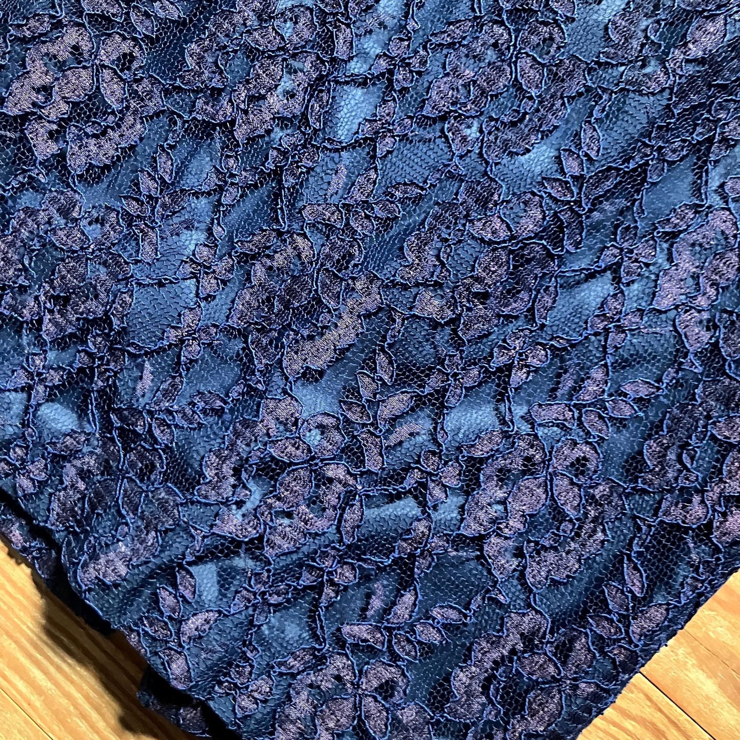 vintage 80s 90s Ann Taylor dress blue purple lace  | XS-S |  overlay tank mini cocktail
