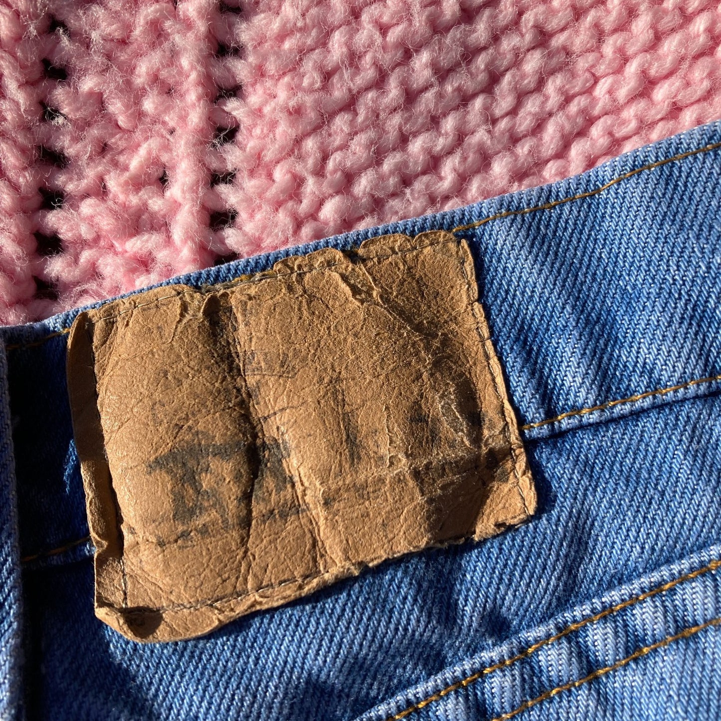 Vintage 70s Levis | 28 - 29 |  straight leg medium wash jeans mid rise denim