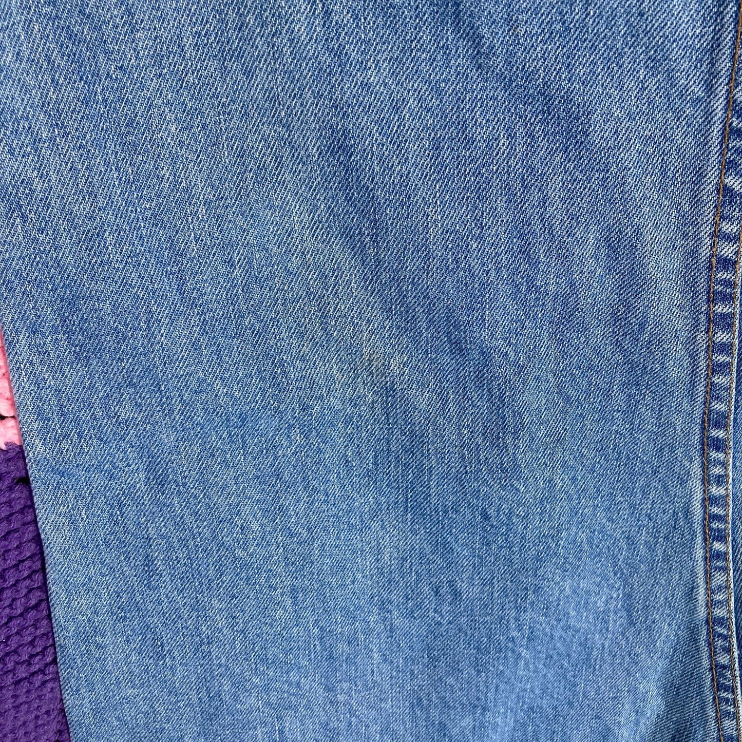 Levis 550 M 28  vintage vtg high rise waist mom jeans medium wash all cotton no stretch  90s 1990s reD tab