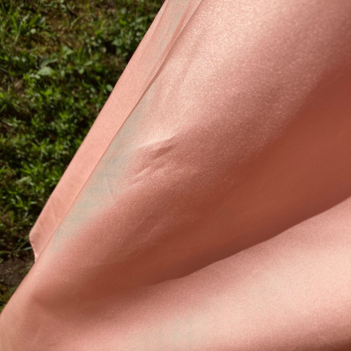 Vintage 70s 80s dress peach  big bow ILGWU union made sleeveless Pantagis