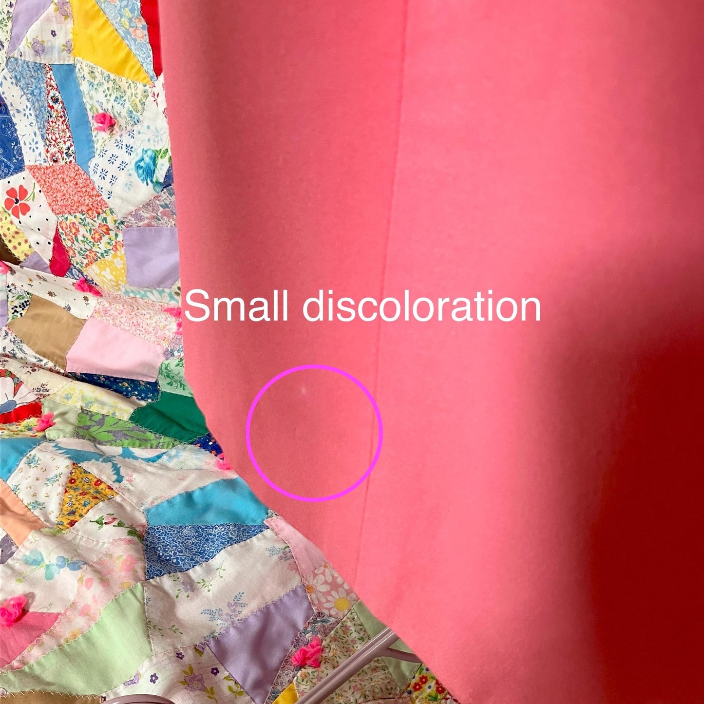 Vintage 60s 70s dress balloon sleeve | M| maxi 1960s pink yellow white floral