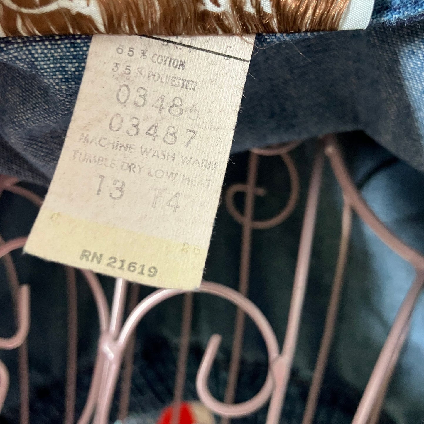 vintage 70s denim jean jacket | S - M | light wash  cropped crop 1970s cotton blend The Allies