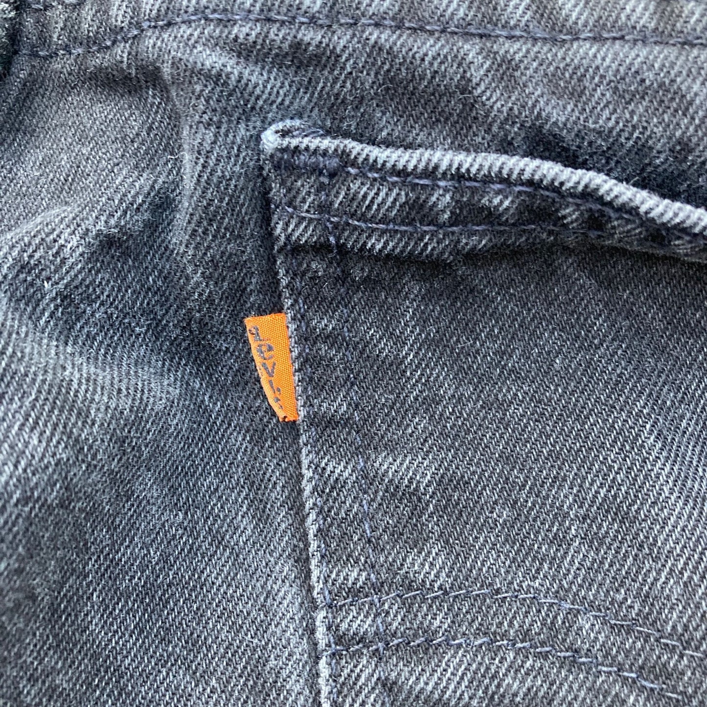 Levis 560 40 x 32 vintage jeans 90s cotton 38”-40” waist orange tab black 1990