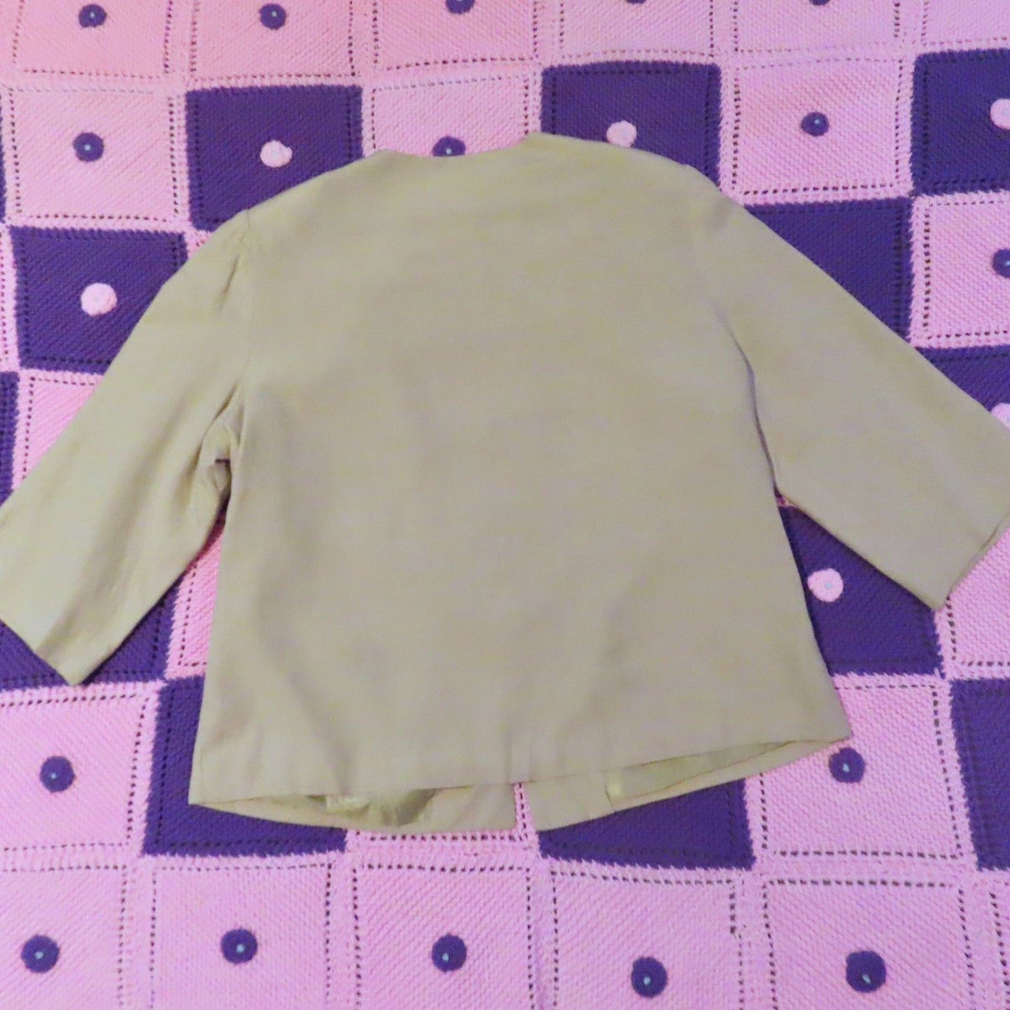 vintage y2k jacket blazer  celery green | L - XL | floral collared  Villager Liz Claiborne
