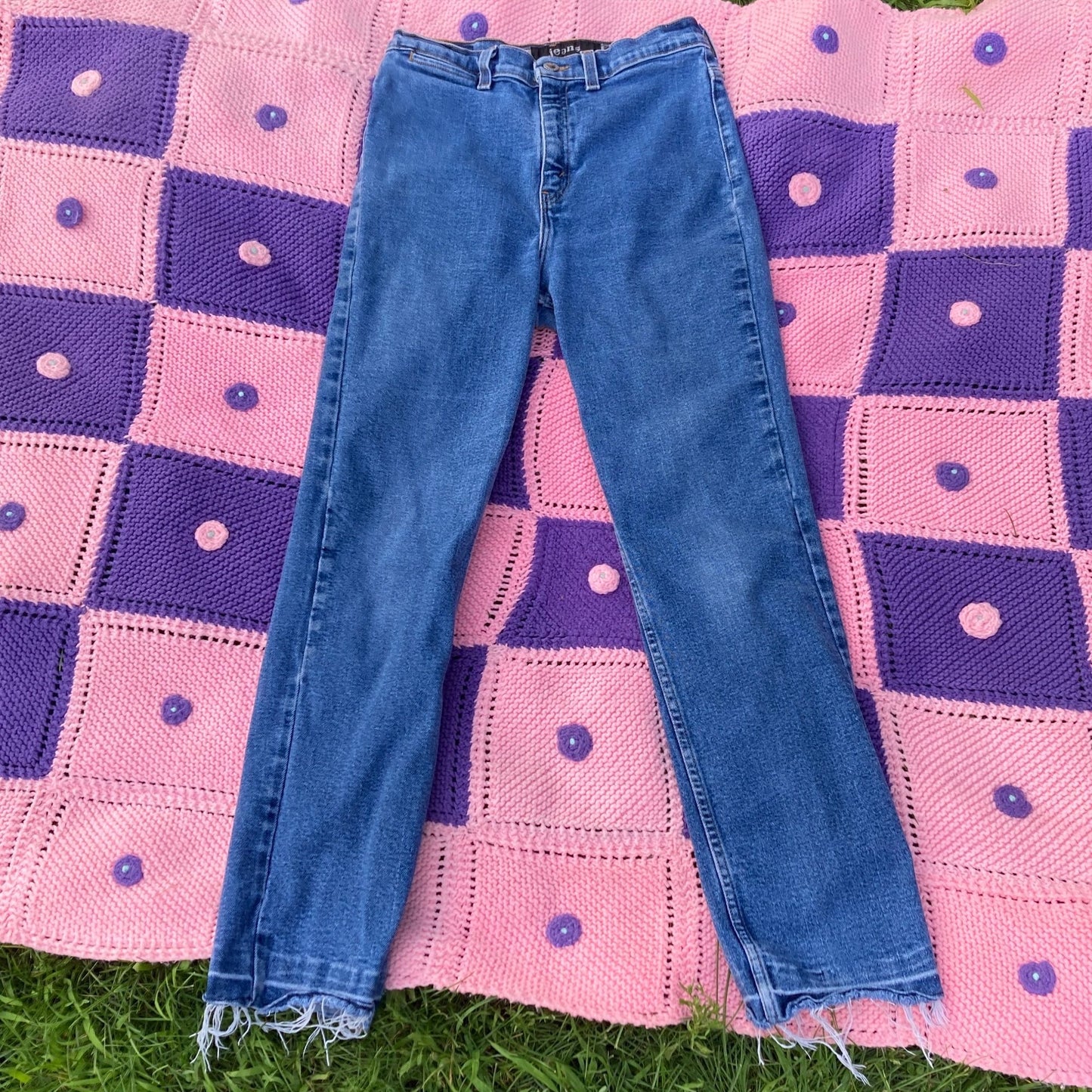 Levis 90s y2k 28" 29" vintage vtg high rise waist jeans silver tab stretch