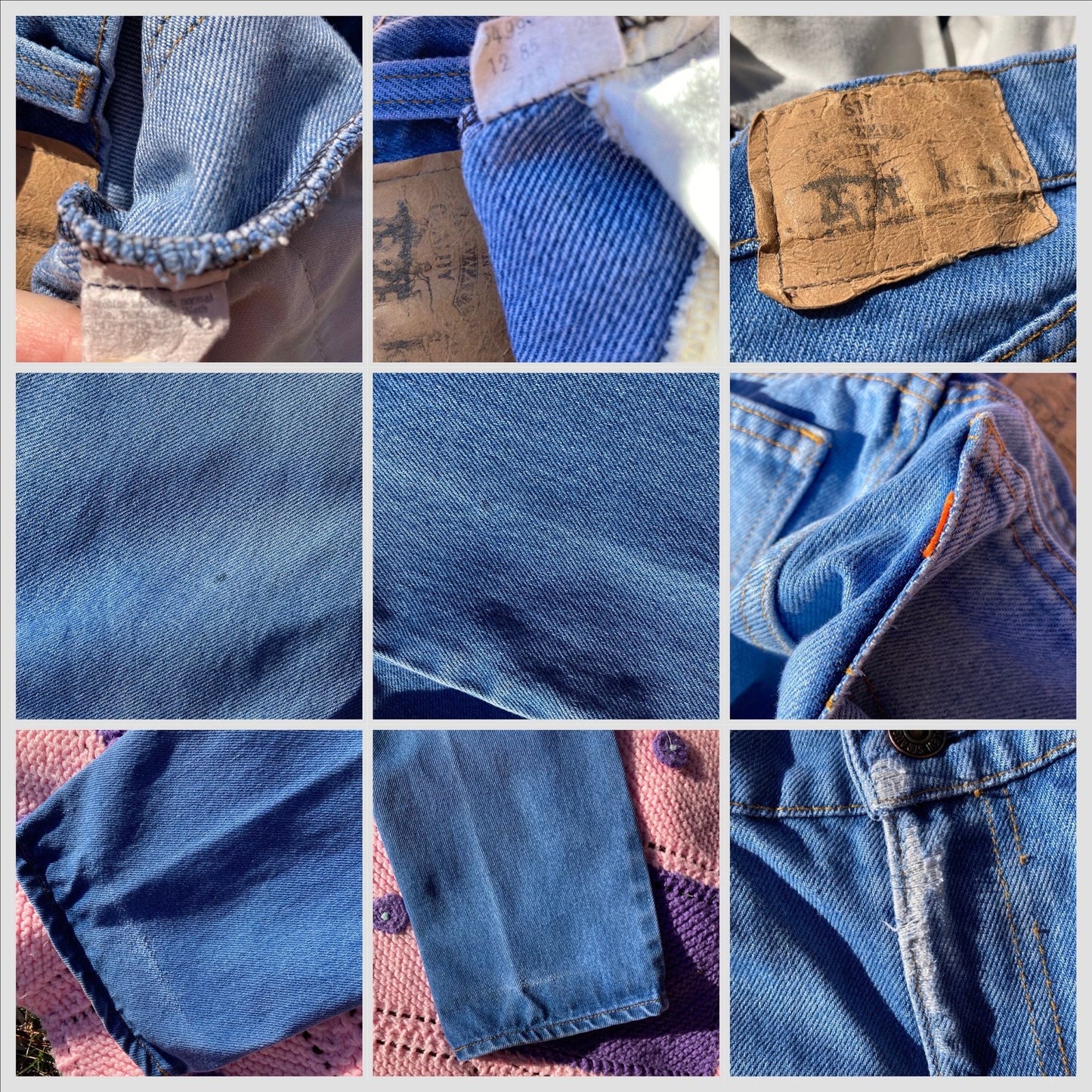 Vintage 70s Levis | 28 - 29 |  straight leg medium wash jeans mid rise denim