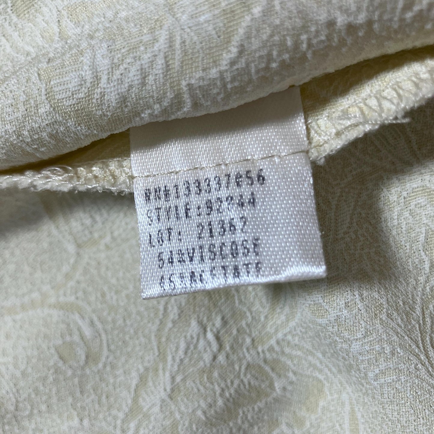 vintage 90s y2k skirt cream  S-M minimal  skater gruppo americano