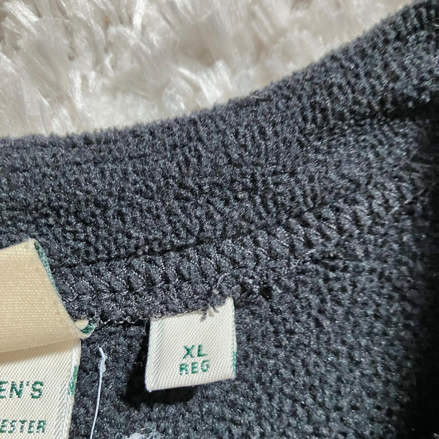 LL bean cardigan sweater fleece vintage y2k |L-XL| black pink green purple floral embroidery