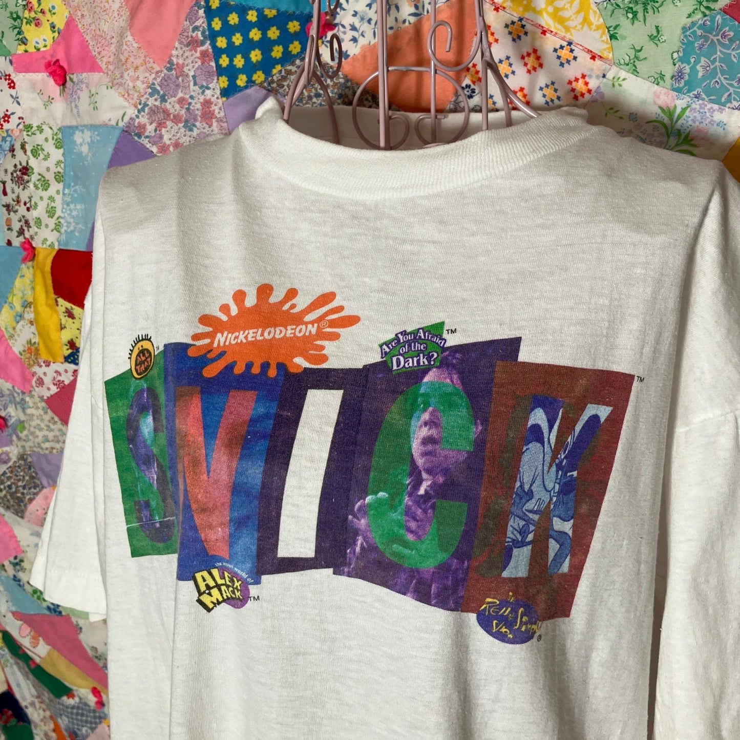 vintage graphic Snick Nickelodeon shirt |S - M| cotton 90s single stitch 1990s All That Alex Catapult
