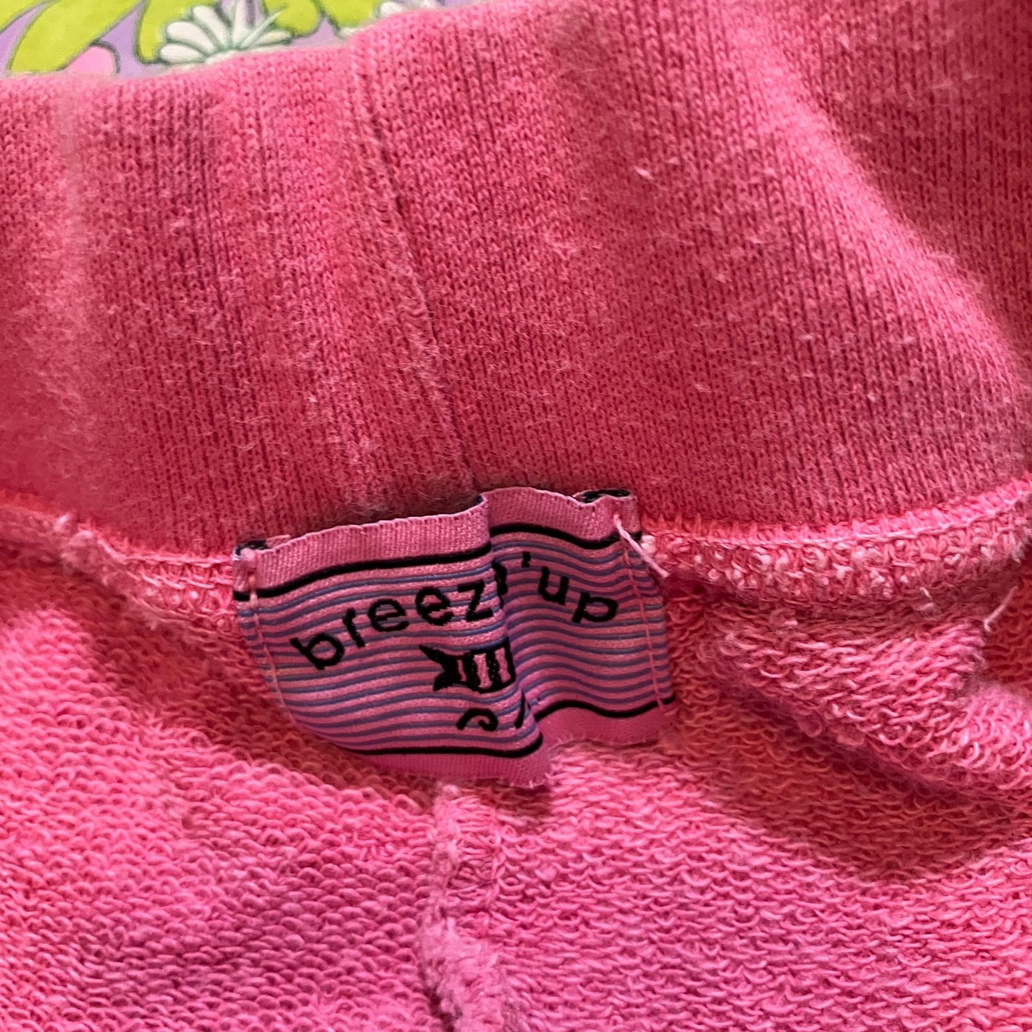 90s y2k vintage  shorts gym vintage 1990s south Hampton cotton  elastic drawstring M-L breezin up USA made