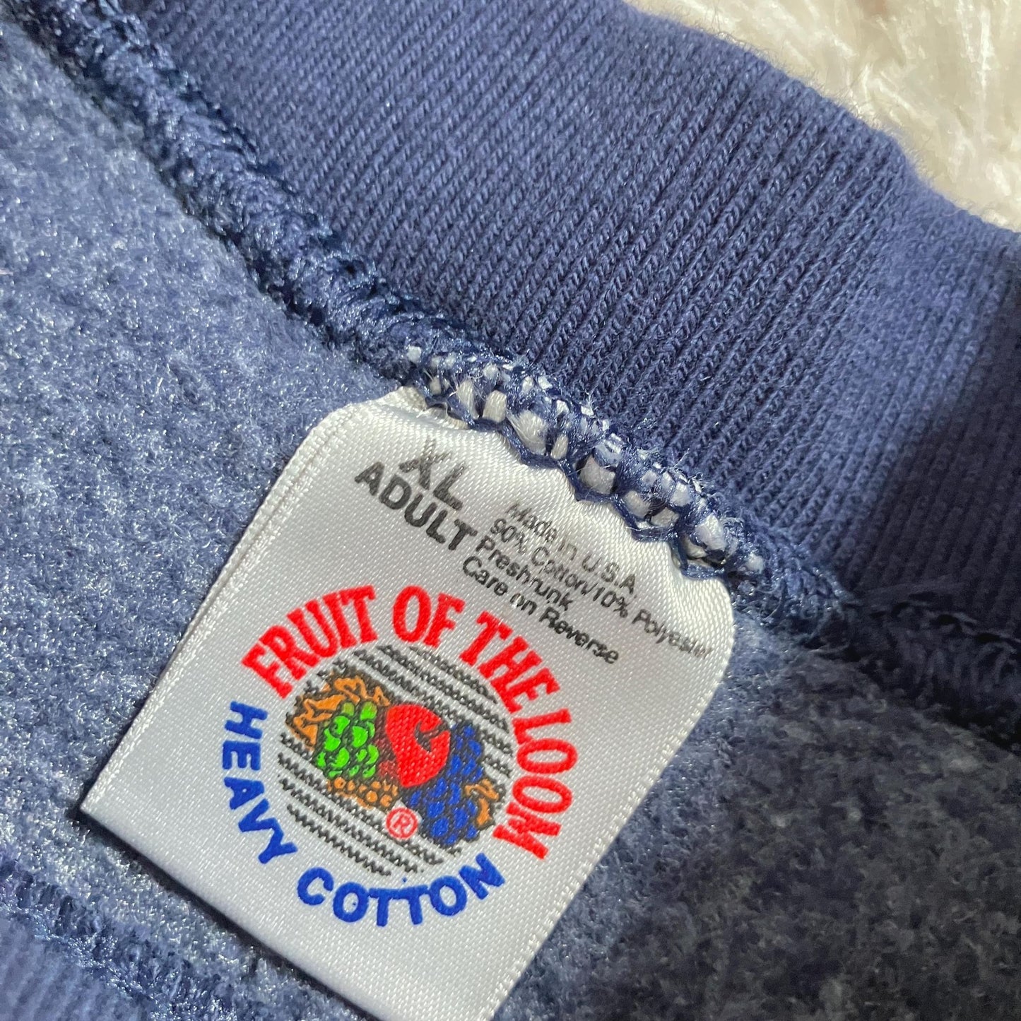 Vintage 80s 90s sweatshirt San Diego CA destination | M - XL | navy blue green Fruit of the Loom
